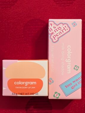 Colorgram Tintin Dory Lip Jam & Milk Bling Shadow Bundle 🆕